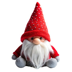 Red Christmas Gnome Decoration: Festive Plush Figurine for Holiday Decor