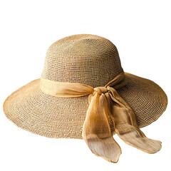Elegant Beige Sun Hat: Summer Fashion Accessory