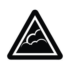 Fog Low Visibility Warning Icon