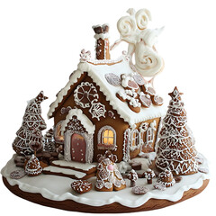 Stunning Gingerbread House: A Winter Wonderland Creation