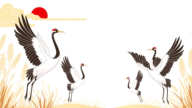 丹頂鶴」の写真素材 | 4,167件の無料イラスト画像 | Adobe Stock