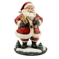 Santa Claus Figurine: Festive Christmas Decoration for Holiday Season