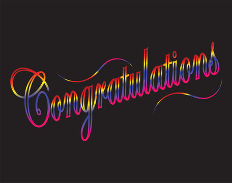 Congratulations! High-Quality Celebration Image : Best Wishes, Success, Achievement, Promotion, Graduation, Wedding, Baby Shower, Victory, Award, Winner, Confetti, Banner