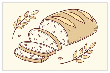 Hand Drawn Bakery Elements and Pastry Shop Vector Pack