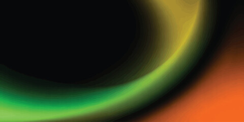 Abstract Blend of Colors Creates a Captivating Dark Composition