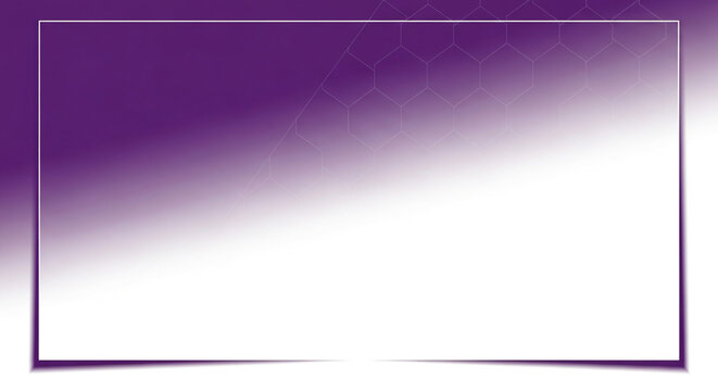 Modern purple gradient background with subtle geometric hexagon overlay for professional presentations and digital design projects