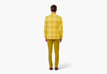 Elegant Man In Suit Mockup 3