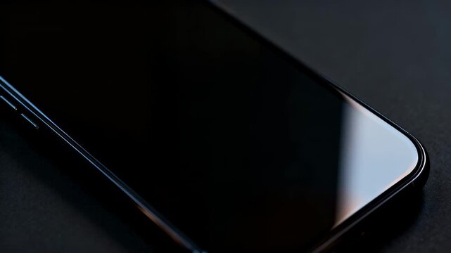 Declining an incoming call from an unknown number on a smartphone. Finger presses the red reject button to ignore a spam or scam call. Close-up lockdown shot.