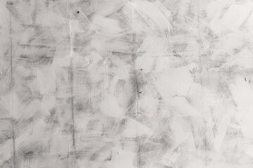Black and white grunge concrete texture with brush marks for urban background and abstract surface...