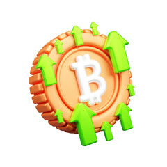 3D Cryptocurrency Coins & Blockchain UI Icons &mdash; Bitcoin, Ethereum, Trading & Mining