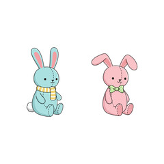 Adorable Bunny Doll Toy for Kids and Collectors