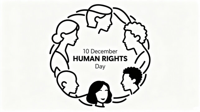 The Human Rights Day character circle element represents human rights equality, diverse unity, and public welfare, and is suitable for human rights propaganda and public welfare advocacy scenes.
