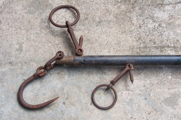 Top view of Daching Pig Weighing Scale. The conventional way to weigh pig