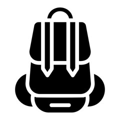 backpack Solid icon
