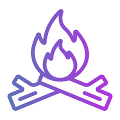 bonfire Gradient icon