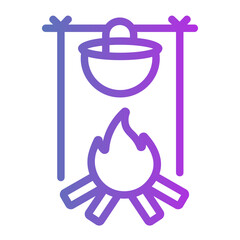 cooking Gradient icon