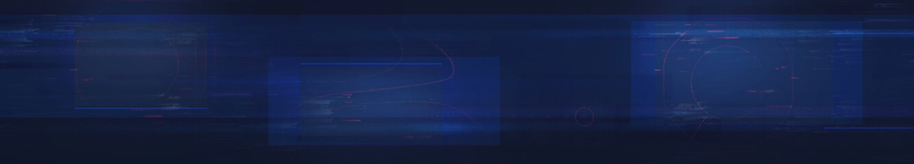 Abstract Panoramic Background Design	
