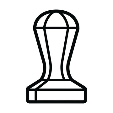 Barista Coffee Tamper Tool Icon