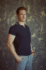 Obraz premium handsome ature man