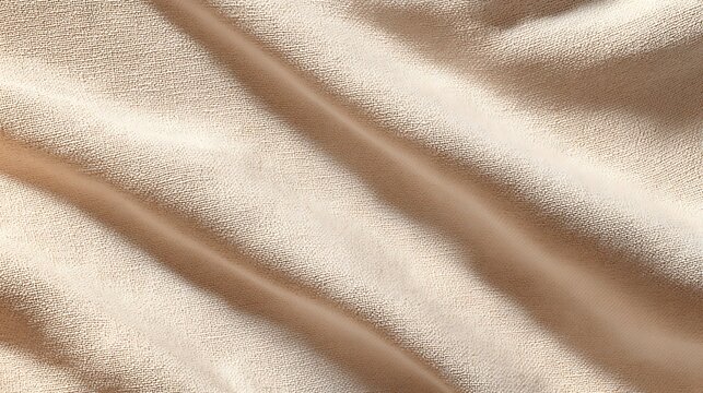 Smooth cotton-linen texture with subtle gradient and lower fabric detail, top blank space clean and minimal, neutral background for corporate presentations, dashboards, and product branding
