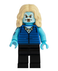 Obraz premium Dortmund - Deutschland 4. November 2025 - Lego Figur Fischmann Chew der Serie One Piece - Studio Aufnahme