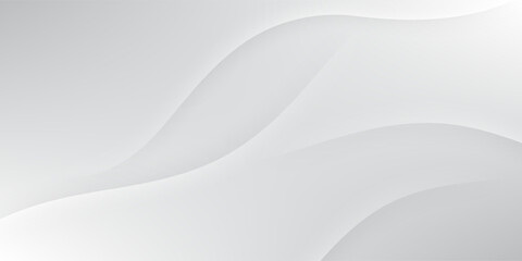 abstract white gradient color background with curve and swirl lines decoration. abstract white background with line effect.