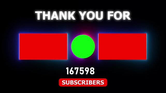 Animation 250000 subscribers count YouTube channel celebration with confetti ,Social media Quick count of subscribers to 25 lakh. Counting Up to 25 lakh subscribers For social media. 4K animation