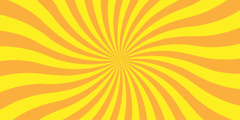 Retro abstract explosion vintage ray sunrise star sunbeam texture background. vector illustration circle light banner cartoon add design.	