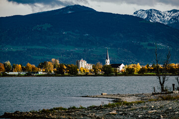 Fu&szlig;ach am Bodensee im Herbst, 