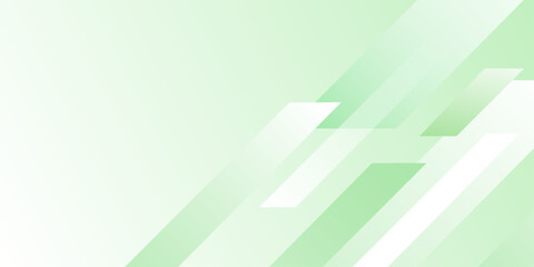 Abstract white and green line speed overlaps abstract design vector background with Banner. presentation background. Vector lines template vector design. Object web design. line shape. Minimal poster.