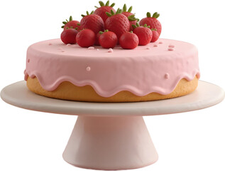 cake with strawberry