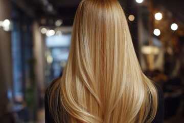 Expert Haircolor Transformation: Balayage Techniques at a Premier Salon by a Skilled Stylist for Stunning Blonde Highlights