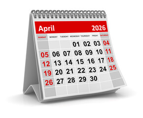 Calendar - April 2026