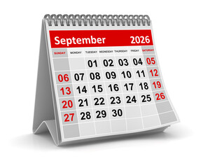 Calendar - September 2026