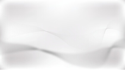 Subtle white and gray abstract flowing fabric texture background