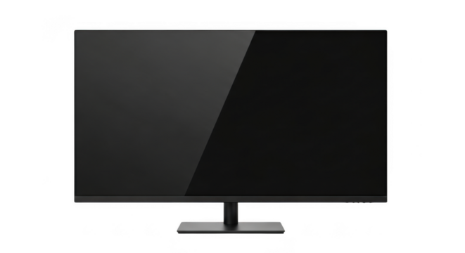 Modern flat screen computer monitor display