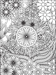 Zentangle Coloring Pages Bundle Pages For Adults And Kids 