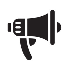 Megaphone Solid Icon