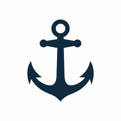 anchor, nautical, marine, ocean, sea, sailor, ship, boat, maritime, navy, harbor, port, sailing, vessel, rope, anchorage, captain, crew, travel, voyage, navigation, symbol, icon, silhouette, classic, 