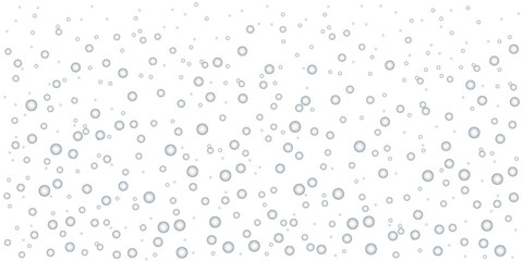 Black water bubbles background.