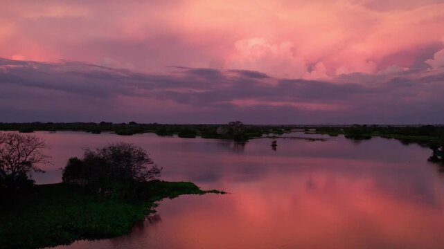 Atardecer muy Colorido