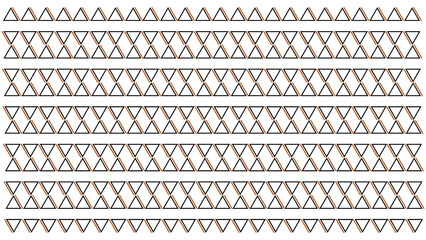 Seamless Geometric Triangle Pattern Interlock Background