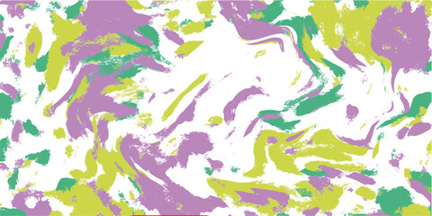 Seamless pattern of abstract doodle shapes in a minimalist style. Trendy green-and-white design.. Smooth, organic curves and swirling textures. Soft gradients and a modern artistic design.