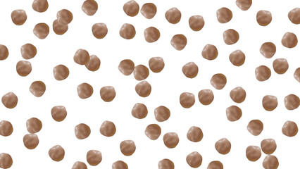 Obraz premium popcorn kernels on transparent background