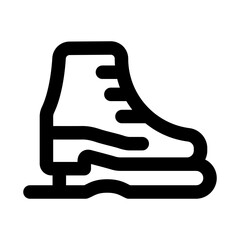 Ice Skating graceful illustration capturing elegance, movement, and winter sport excitement in a modern creative style