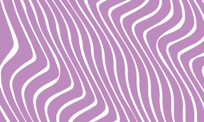 Abstract purple wavy line pattern with smooth flowing curves and a modern minimalist style. Features seamless white accents creating a dynamic, fluid visual rhythm. Ideal for backgrounds, textiles, 