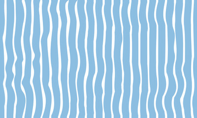 Seamless abstract pattern with blue wavy lines on a white background. Modern optical illusion design for fabric, wallpaper, and wrapping paper. Perfect for digital art, backgrounds, and creative