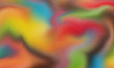 Vibrant and dynamic abstract background featuring a blend of warm and cool colors with a grainy texture, creating a sense of movement and energy in design