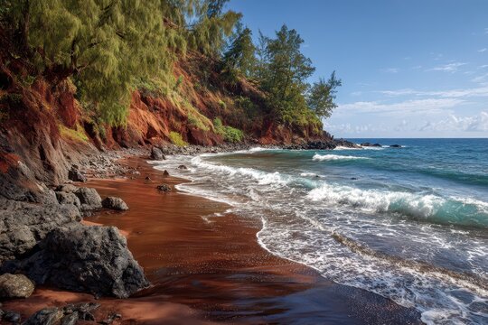 Koki Beach: The Red Ocean Coast of Maui, Hawaii - Surfers' Paradise