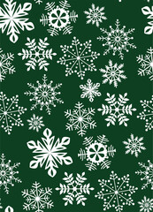 vector design, winter snow seamless pattern, abstract Christmas texture wallpaper 